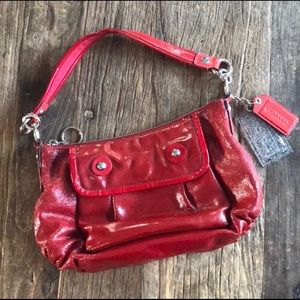 Red Coach Bag